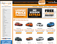 Tablet Screenshot of happynewcar.co.uk